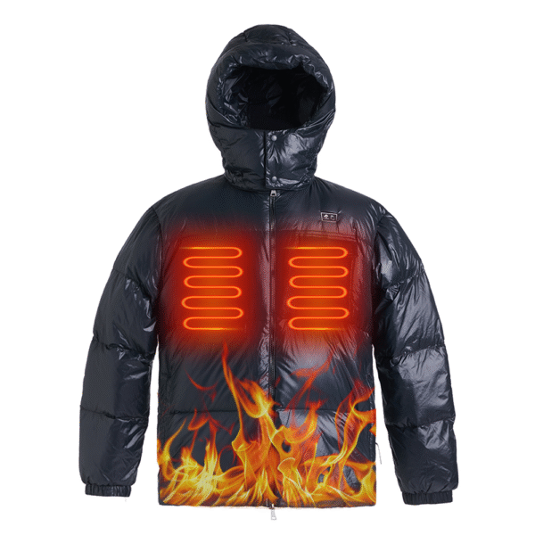 Smart USB Battery Heating Jackets for Men Casual Style Heated Clothing for Winter Cold Weather Winter Warm Clothing