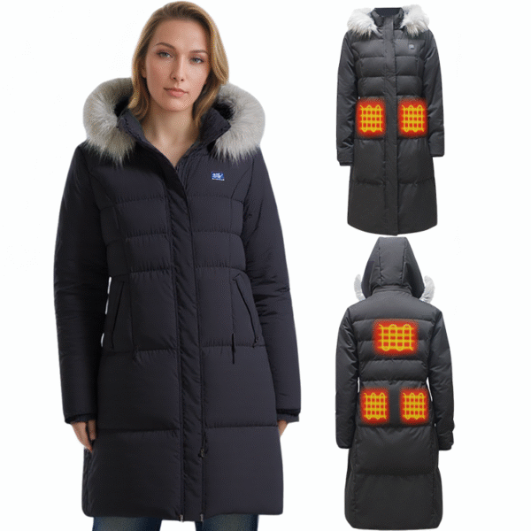 Work Waterproof Motorcycle Cycling Custom Puffer Camouflage 12V a Heated Long Jacket