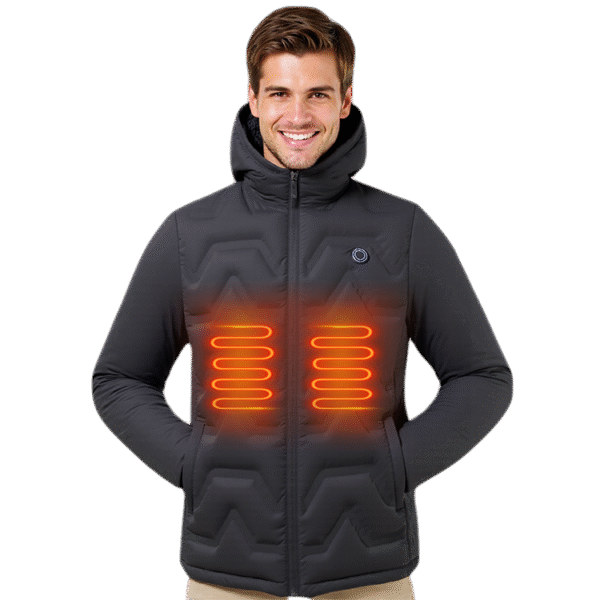 Winter Self Heating Motorcycle Work Reversible Body Warmer Heated Jacket Mens