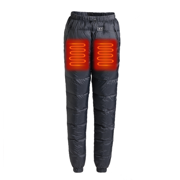 Waterproof Winter Outdoor Pants for Hiking & Skiing Intelligent Elastic Waist Trousers with Heated Features